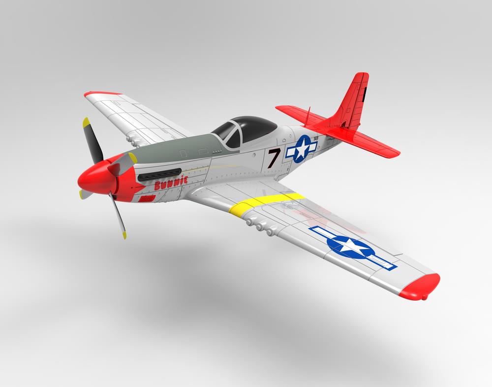 VolantexRC-768-1-Mustang-P-51D-750mm-Spannweite-EPO-Warbird-RC-Flugzeug-RTF-1473627-1